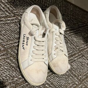 Saint Laurent Off-White Casual Sneakers